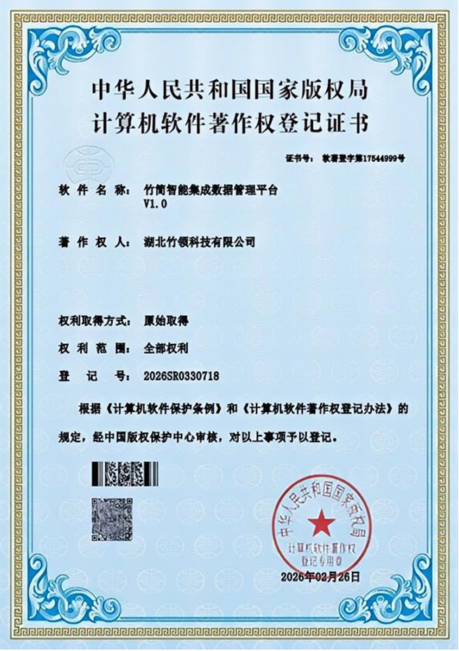 软件著作权证书